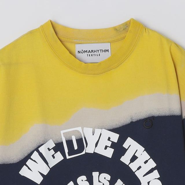 シップス（SHIPS）/NOMARHYTHM TEXTILE: HAND DYE TWIST TEE PRINT_3