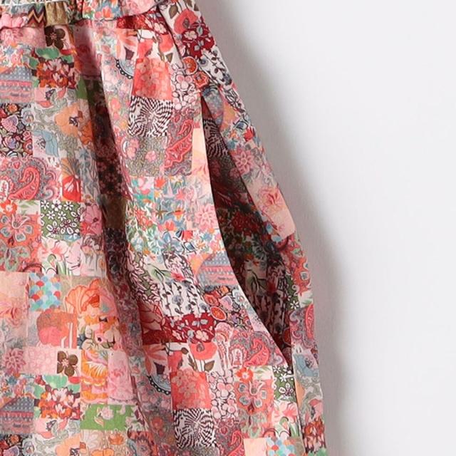 シップス（SHIPS）/SHIPS KIDS:140〜150cm / リバティ ノースリーブ ワンピース_4