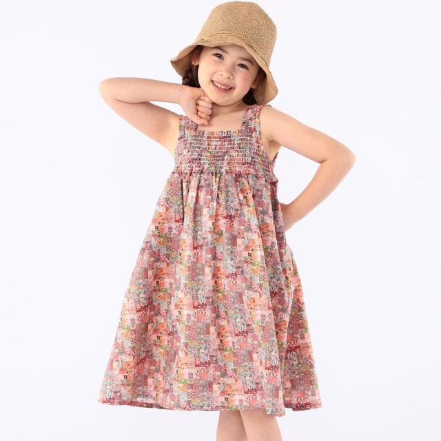 シップス（SHIPS）/SHIPS KIDS:100〜130cm / リバティ ノースリーブ ワンピース