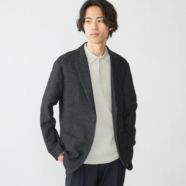 シップス（SHIPS）/SHIPS: リネン×TEXBRID ニット ポロシャツ