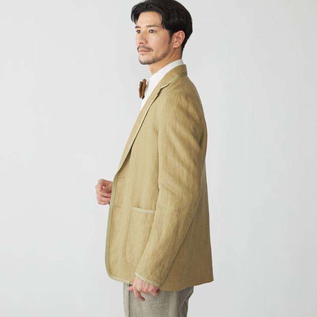 シップス（SHIPS）/【SHIPS別注】CARUSO: リネン パイピング ジャケット_2