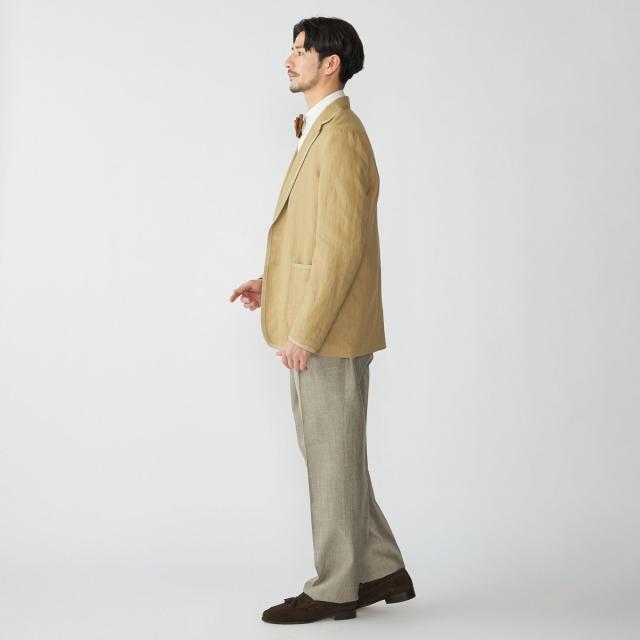 シップス（SHIPS）/【SHIPS別注】CARUSO: リネン パイピング ジャケット_6