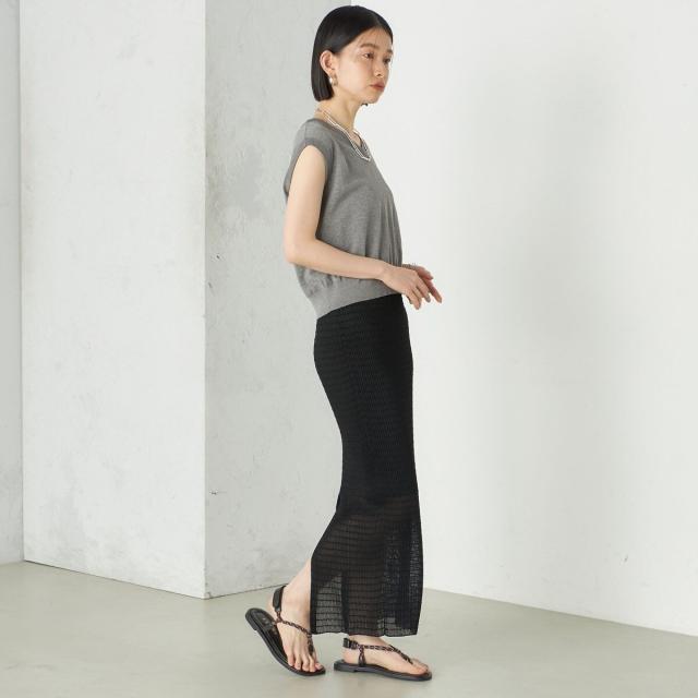 シップス（SHIPS）/《予約》Wai＋:〈手洗い可能〉Vネック ベスト