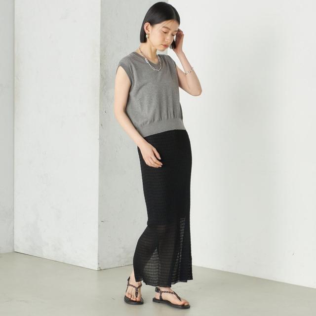 シップス（SHIPS）/《予約》Wai＋:〈手洗い可能〉Vネック ベスト