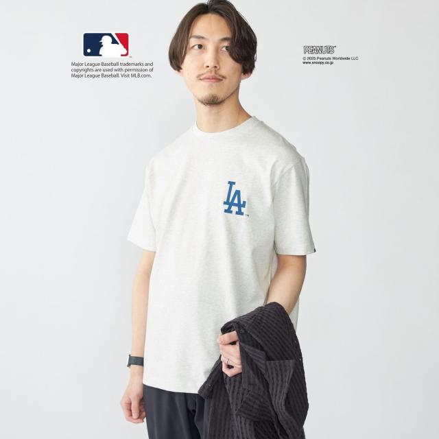 シップス（SHIPS）/SHIPS: PEANUTS×MLB プリント Tシャツ