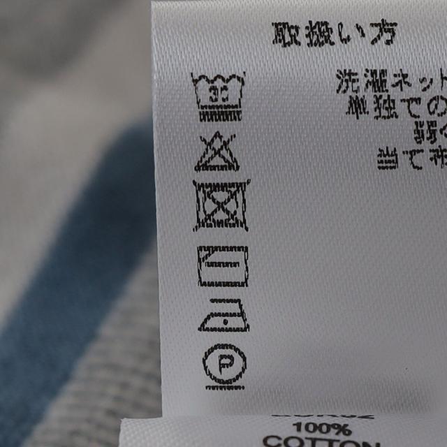 シップス（SHIPS）/ALANPANE: 16ゲージ マルチボーダー コットン ニット ポロシャツ_7