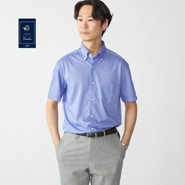 シップス（SHIPS）/SHIPS: COOLMAX(R) ジャージー ショートスリーブ シャツ_1