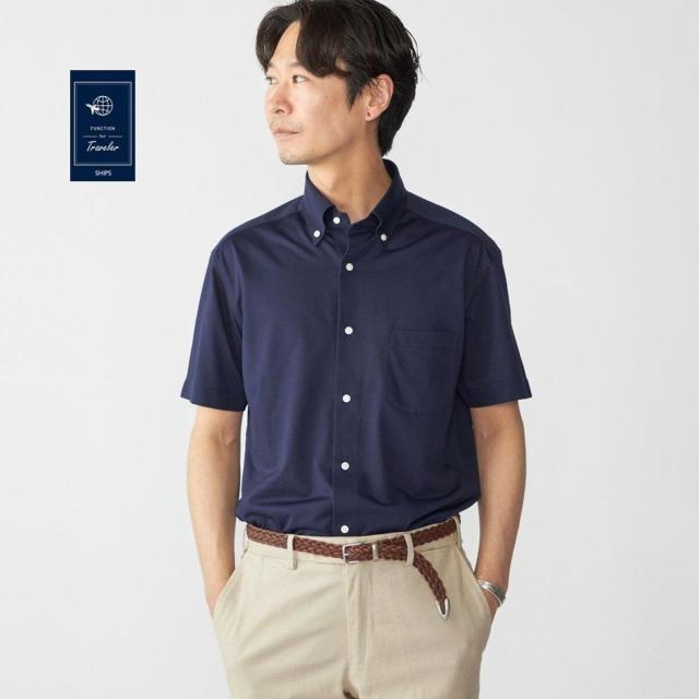 シップス（SHIPS）/SHIPS: COOLMAX(R) ジャージー ショートスリーブ シャツ_2