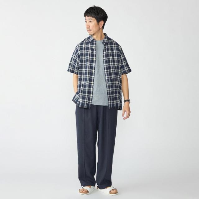 シップス（SHIPS）/SHIPS: インディア レギュラーカラー ショートスリーブ シャツ_5