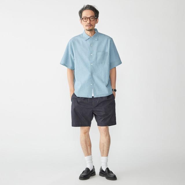 シップス（SHIPS）/SHIPS: エアー サッカー レギュラーカラー ショートスリーブ シャツ_5