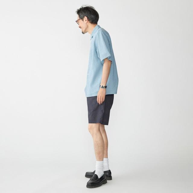 シップス（SHIPS）/SHIPS: エアー サッカー レギュラーカラー ショートスリーブ シャツ_7