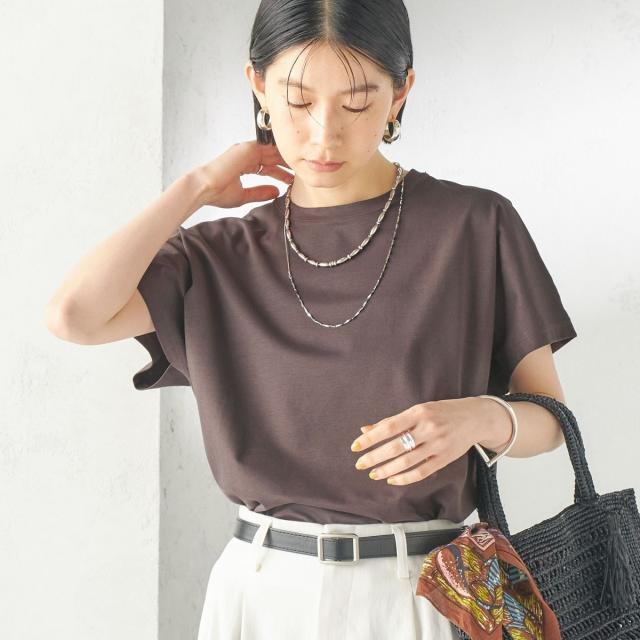 シップス（SHIPS）/《一部追加予約》〈接触冷感〉ポンチ ドルマン TEE