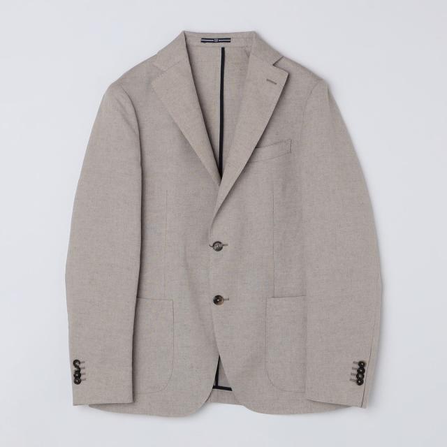 シップス（SHIPS）/BREUER: リネン コットン オックスフォード ジャケット