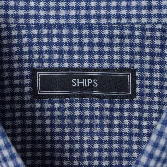 シップス（SHIPS）/SHIPS: ショートスリーブ ジャージー ギンガムチェック シャツ_14
