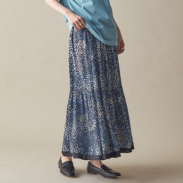 シップス（SHIPS）/SHIPS NINE CASE:プリント スカート