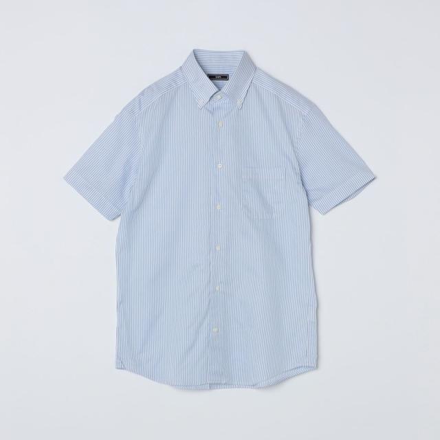シップス（SHIPS）/SHIPS: ショート スリーブ パナマ ロンドンストライプ シャツ_8