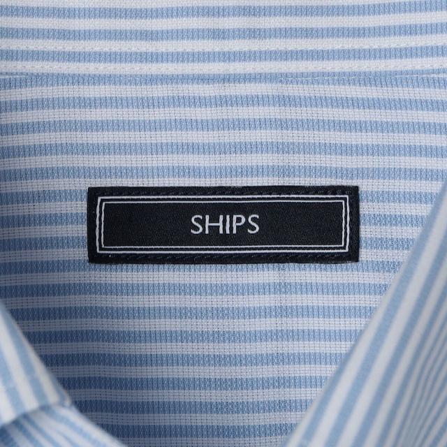 シップス（SHIPS）/SHIPS: ショート スリーブ パナマ ロンドンストライプ シャツ_11