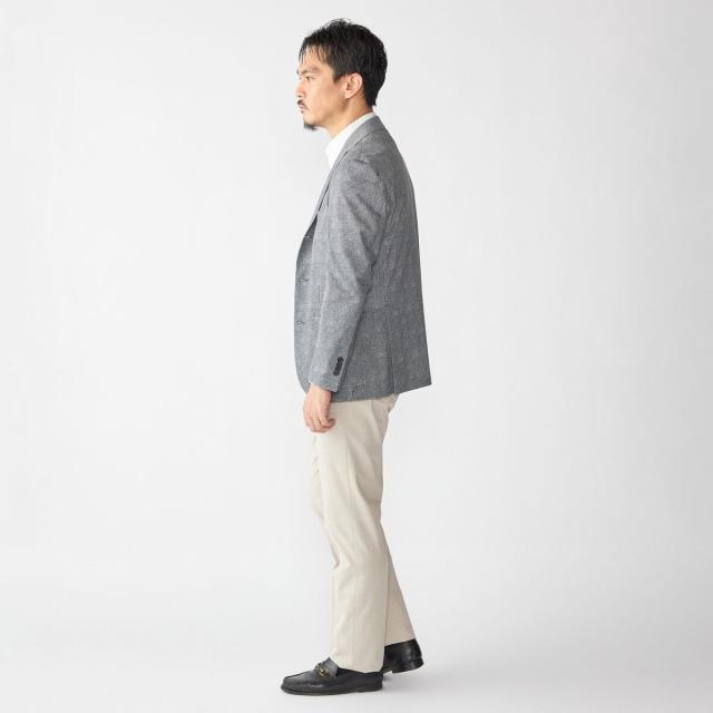 シップス（SHIPS）/SHIPS: ジャージー ハウンドトゥース プリント ライト ジャケット