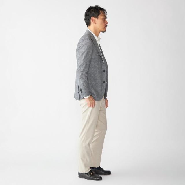 シップス（SHIPS）/SHIPS: ジャージー ハウンドトゥース プリント ライト ジャケット