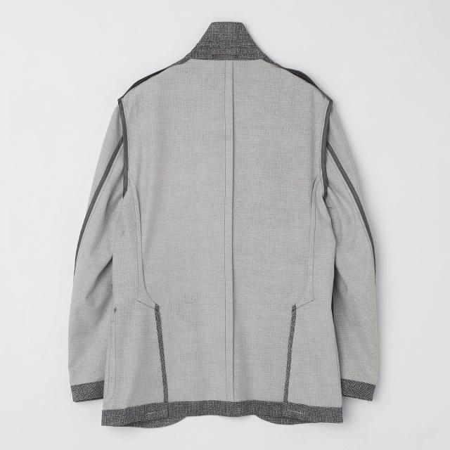 シップス（SHIPS）/SHIPS: ジャージー ハウンドトゥース プリント ライト ジャケット