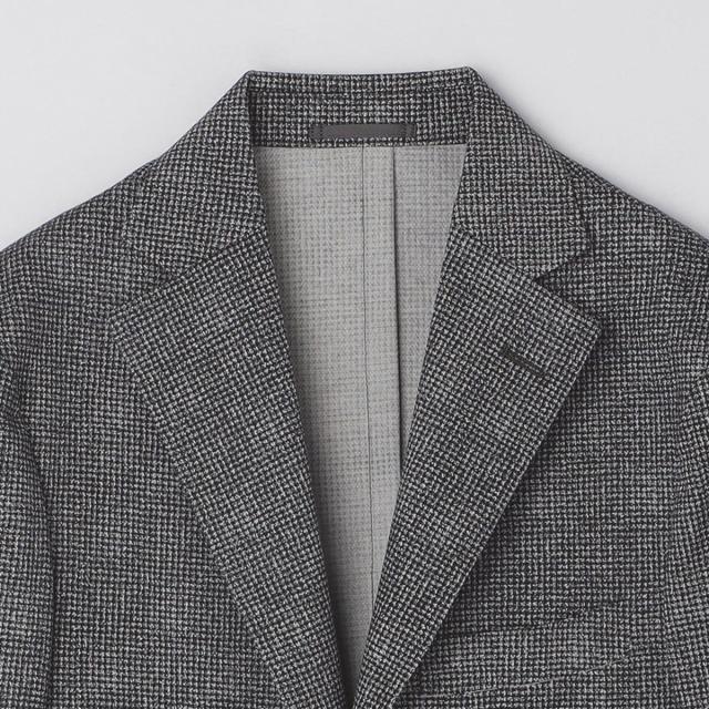 シップス（SHIPS）/SHIPS: ジャージー ハウンドトゥース プリント ライト ジャケット