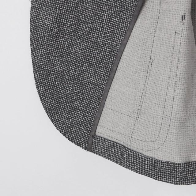 シップス（SHIPS）/SHIPS: ジャージー ハウンドトゥース プリント ライト ジャケット