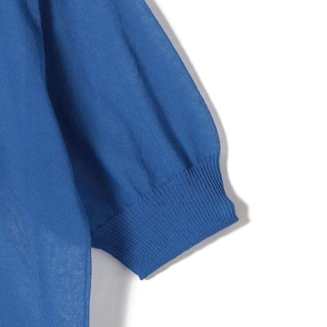 シップス（SHIPS）/SHIPS Primary Navy Label:〈手洗い可能〉NOIR POLO ニット_7