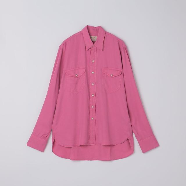 シップス（SHIPS）/WYTHE NEW YORK: LYOCEL/G PEARLSNAP SHIRT