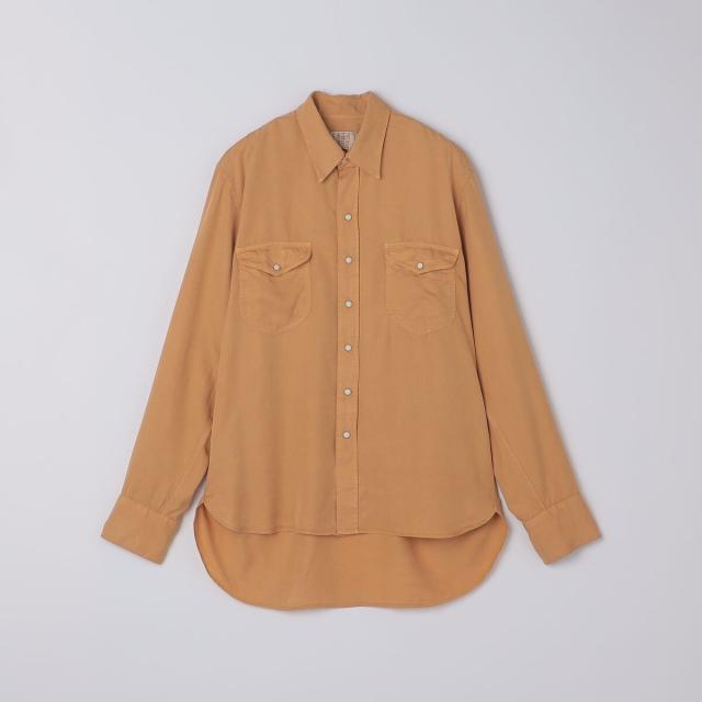 シップス（SHIPS）/WYTHE NEW YORK: LYOCEL/G PEARLSNAP SHIRT