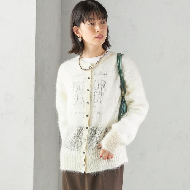 シップス（SHIPS）/モヘヤ クルーネック カーディガン_18