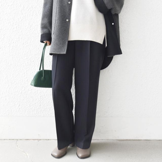 シップス（SHIPS）/《一部追加予約》〈手洗い可能〉TUMUGITO(R) シャーク ツイード タック パンツ