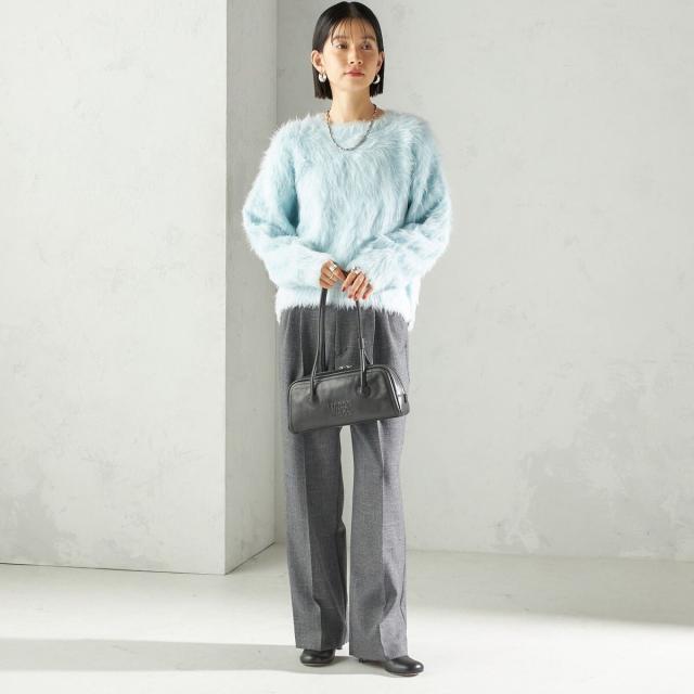 シップス（SHIPS）/《一部追加予約》〈手洗い可能〉TUMUGITO(R) シャーク ツイード タック パンツ