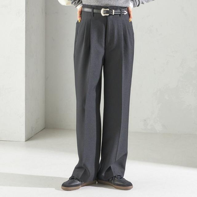 シップス（SHIPS）/《一部追加予約》〈手洗い可能〉TUMUGITO(R) シャーク ツイード タック パンツ