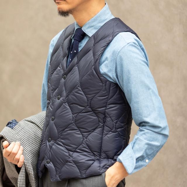 シップス（SHIPS）/【SHIPS別注】TAION: ダウン ジレ