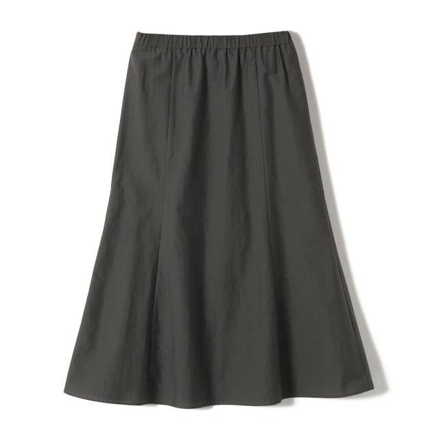 シップス（SHIPS）/SHIPS Primary Navy Label:〈手洗い可能〉MANTECO マキシ スカート