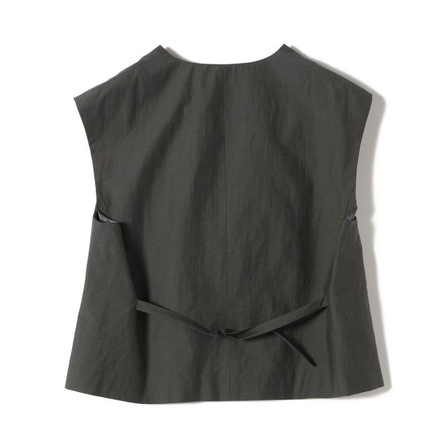 シップス（SHIPS）/SHIPS Primary Navy Label:〈手洗い可能〉MANTECO ジレ_3