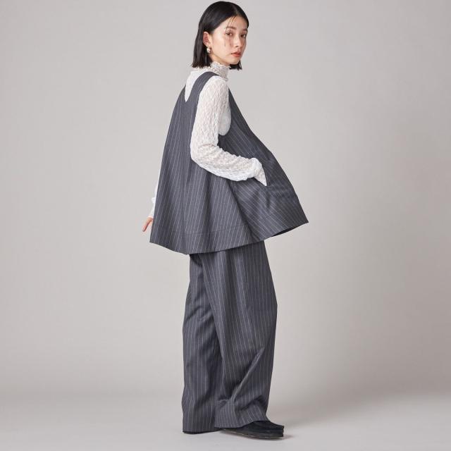 シップス（SHIPS）/SHIPS NINE CASE:〈手洗い可能〉ストライプ チュニック