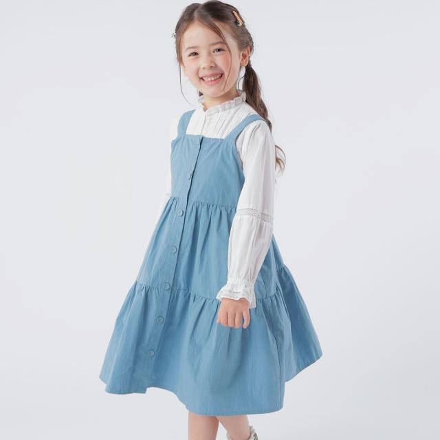 シップス（SHIPS）/SHIPS KIDS:100〜130cm/ティアード ジャンパースカート