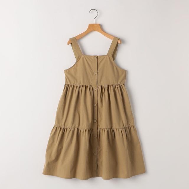 シップス　SHIPS ピンタック ツイル ワンピース130cm ネイビー SHIPS（シップス） SHIPS KIDS:ピンタック ツイル ワンピース(100