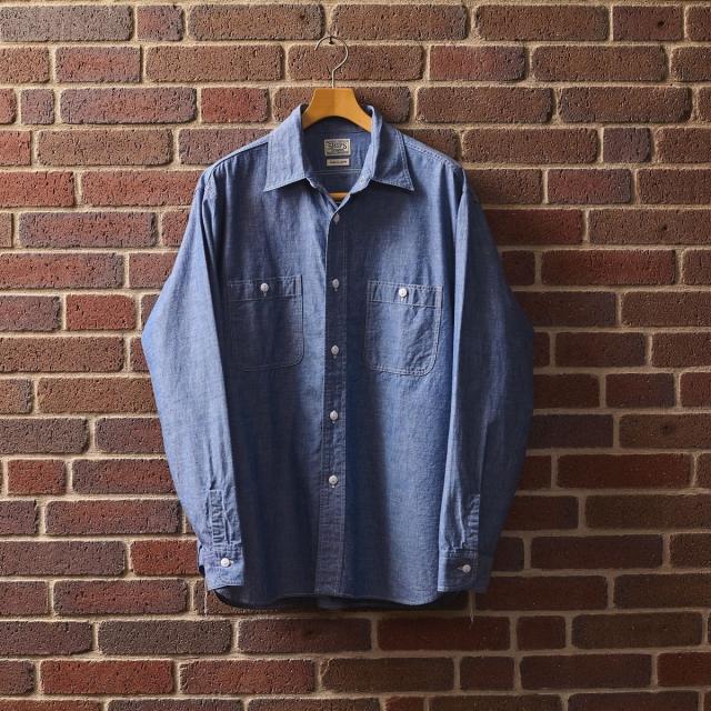 シップス（SHIPS）/SHIPS: AUTHENTIC シャンブレー ワークシャツ