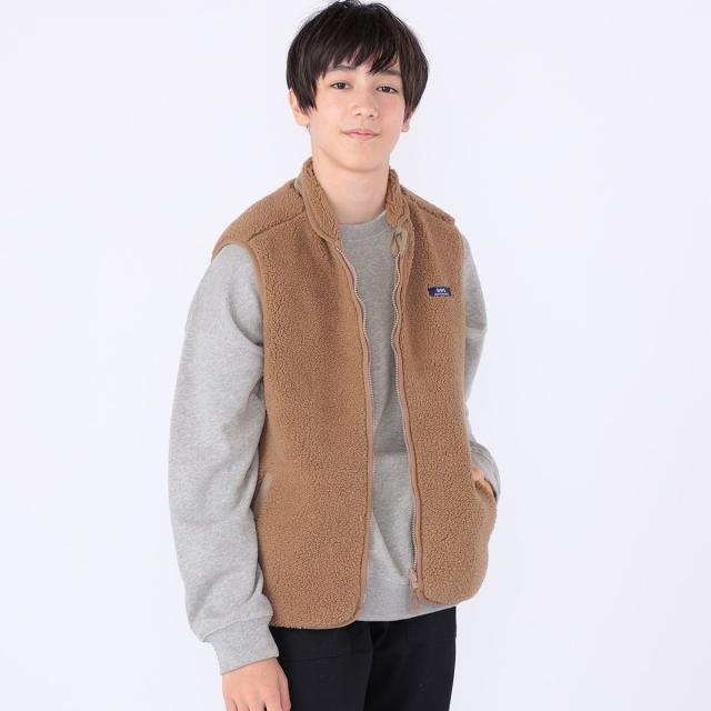 シップス（SHIPS）/SHIPS KIDS:140〜160cm/〈洗濯機可能〉ボア リバーシブル ベスト