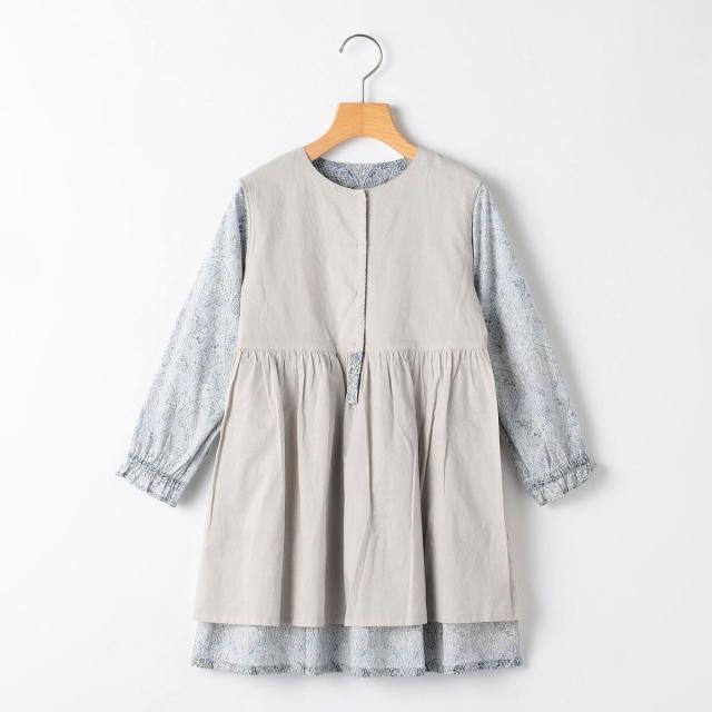 シップス（SHIPS）/SHIPS KIDS:80〜90cm / リバティ 長袖 ワンピース_7