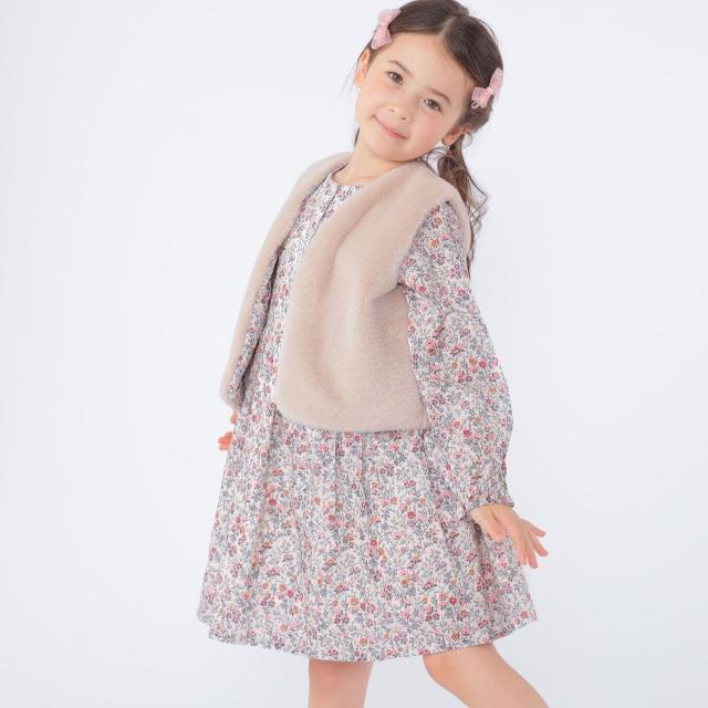 シップス（SHIPS）/SHIPS KIDS:100〜130cm / リバティ 長袖 ワンピース
