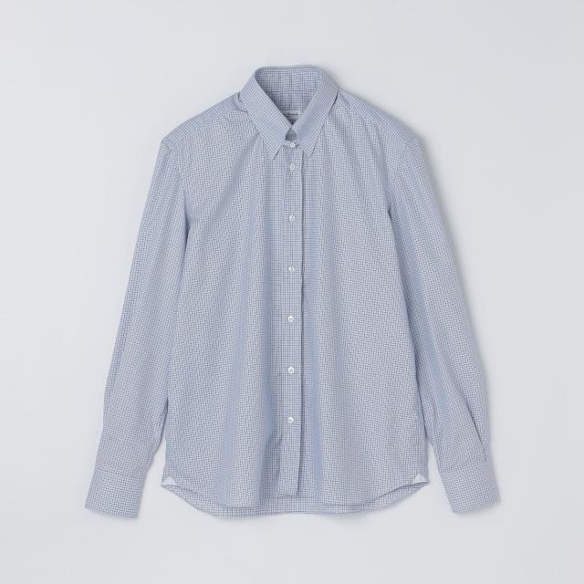 シップス（SHIPS）/【SHIPS別注】Errico Formicola: LUCA タブカラー マイクロチェック シャツ