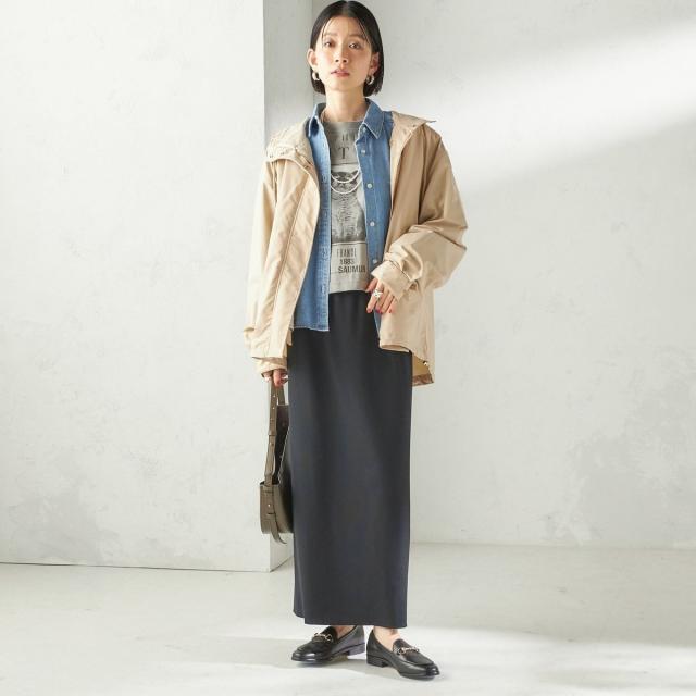 シップス（SHIPS）/《一部追加予約》〈洗濯機可能〉ライトオンス デニム ショート シャツ