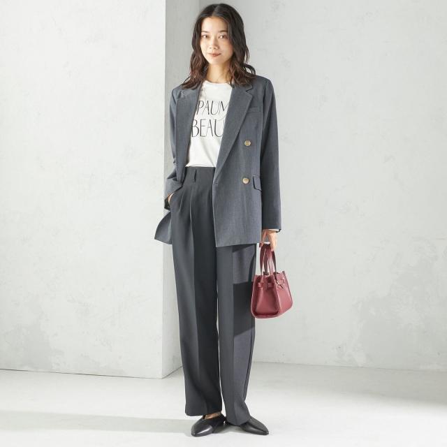 シップス（SHIPS）/《一部追加予約》ウール ギャバジン ダブル ブレスト ジャケット