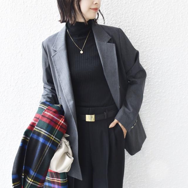 シップス（SHIPS）/《一部追加予約》ウール ギャバジン ダブル ブレスト ジャケット