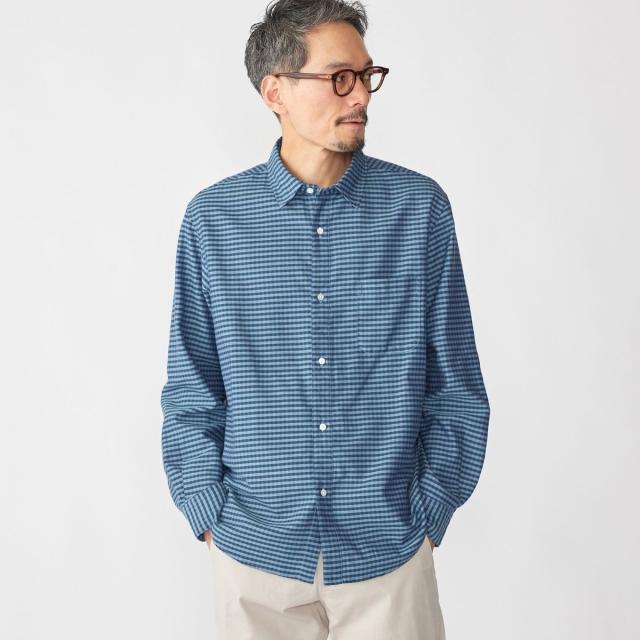シップス（SHIPS）/SHIPS: チェック レギュラーカラー ロングスリーブ シャツ_14