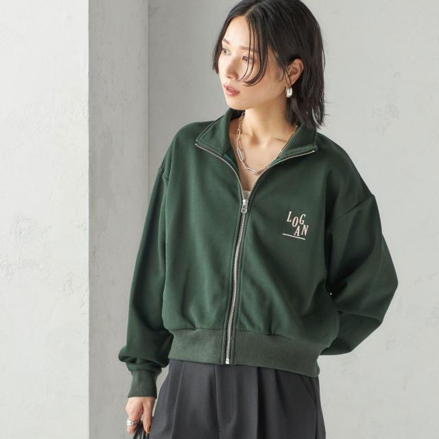 シップス（SHIPS）/【SHIPS別注】LOGAN KNITTING MILLS:プリント ジップ プルオーバー