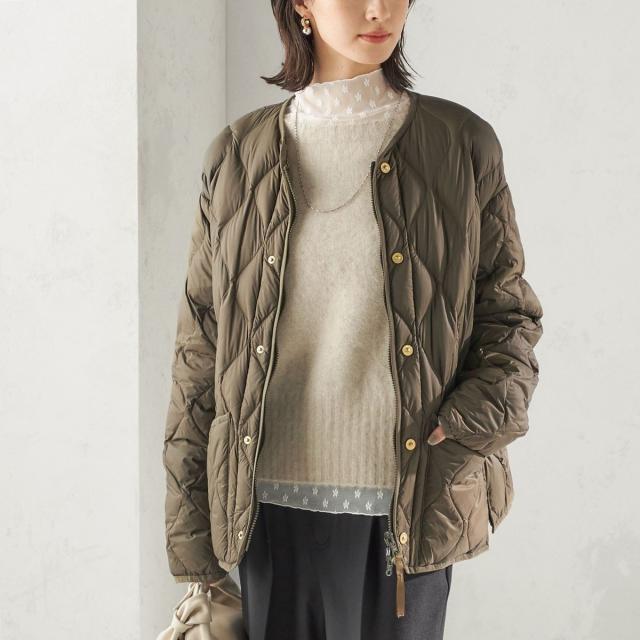 シップス（SHIPS）/《一部追加予約》【SHIPS別注】TAION:〈手洗い可能〉リブ マルチ WAY ダウン ジャケット